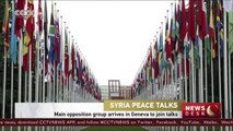 Syrian peace talks: Main opposition group arrives in Geneva to join talks