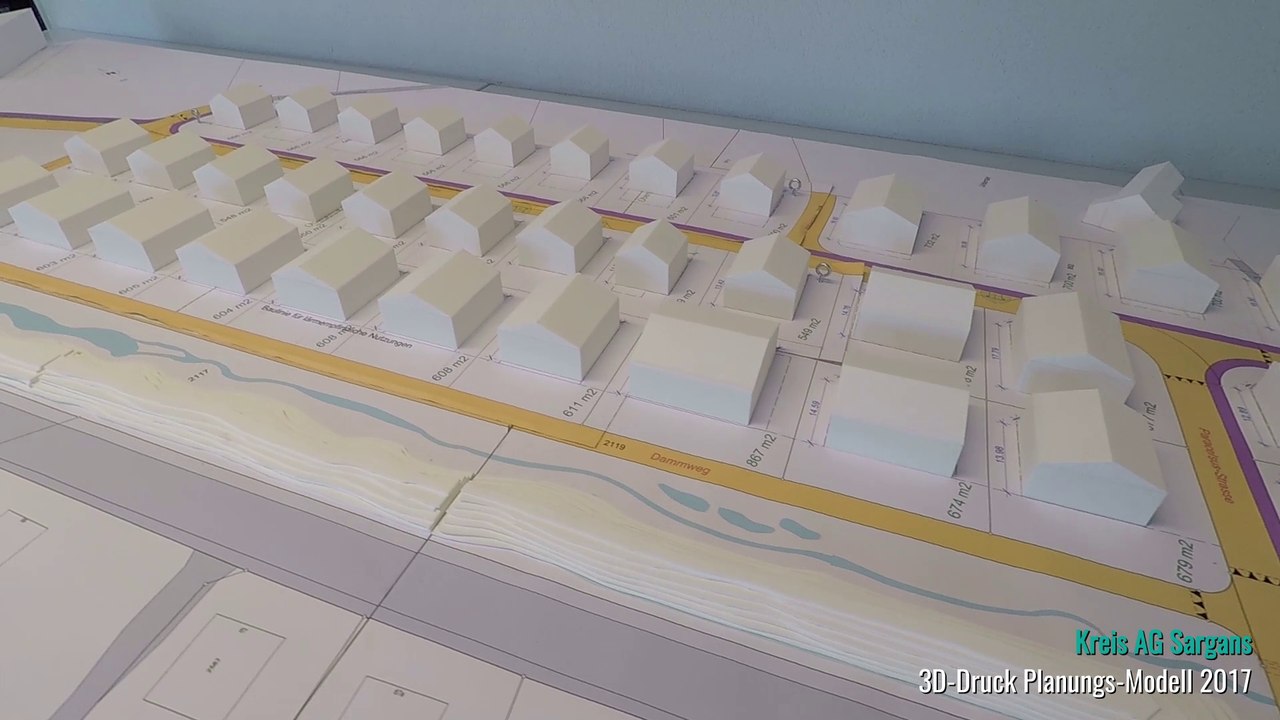 3D-Druck Planungs-Modell