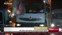 UN says more aid has reached besieged Syrian towns
