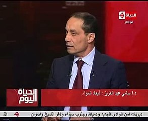 سامى عبد العزيز: أقسم بالله لو أننى كنت الرئيس السيسى ما رشحت نفسى