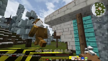 사냥에 나선 두더지들?! 역대 최단 시간 플레이!! 두더지 잡기 2부 (완결) | 악어 마인크래프트 Whack-a-mole