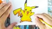 comment dessiner PIKACHU - pokémon | how to draw pikachu - pokémon | como dibujar pikachu - pokémon  | como desenhar pikachu - pokémon