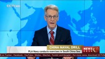 Chinese Navy conducts exercises in South China Sea
