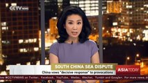 China vows 