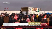 Turkey sets up refugee camps inside Syria