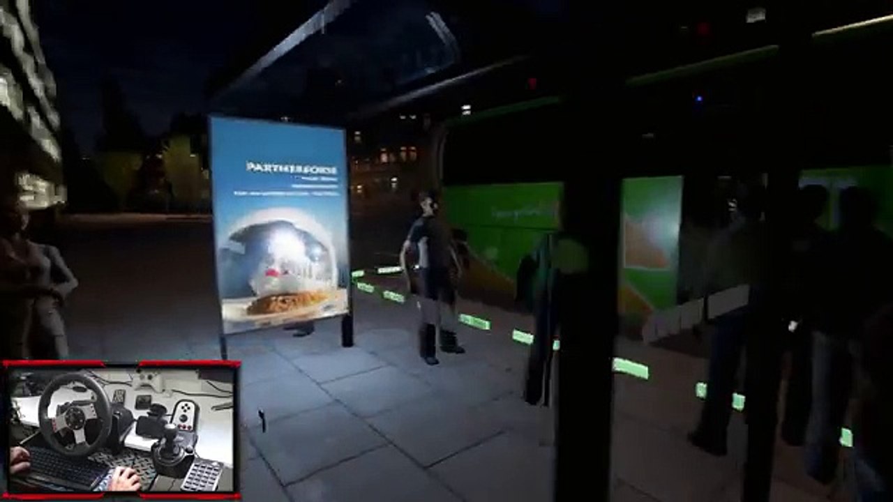 Fernbus Coach Simulator - Viagem Noturna e Abastecimento do Ônibus