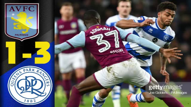 Aston Villa vs QPR 1 - 3 Highlights 13 03 2018 HD