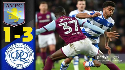 Aston Villa vs QPR 1 - 3 Highlights 13 03 2018 HD