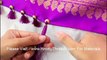 How to make Designer Saree Kuchu Using Big Holed Round Beads | Tutorial | DIY |Knotty Threadz !!