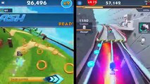 Sonic Dash VS Sonic Dash 2: Sonic Boom EPIC BATTLE
