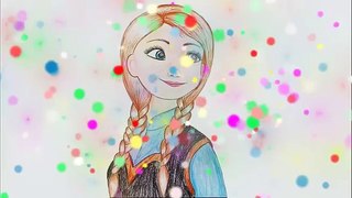 How to draw Anna ( Frozen) step by step (very easy)
