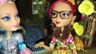 EVER AFTER HIGH ROSABELLA BEAUTY GETS A MADE TO MOVE BARBIE BODY AND MEETS HER FUTURE SELF