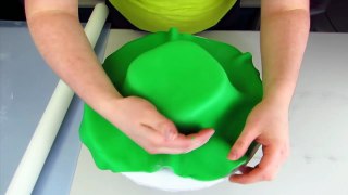 3D Carved Ninja Turtle Cake - With The Icing Artist