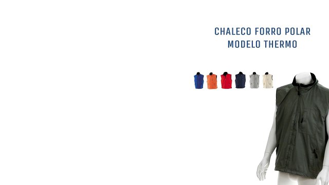 Chalecos personalizados - Chaleco forro polar Thermo