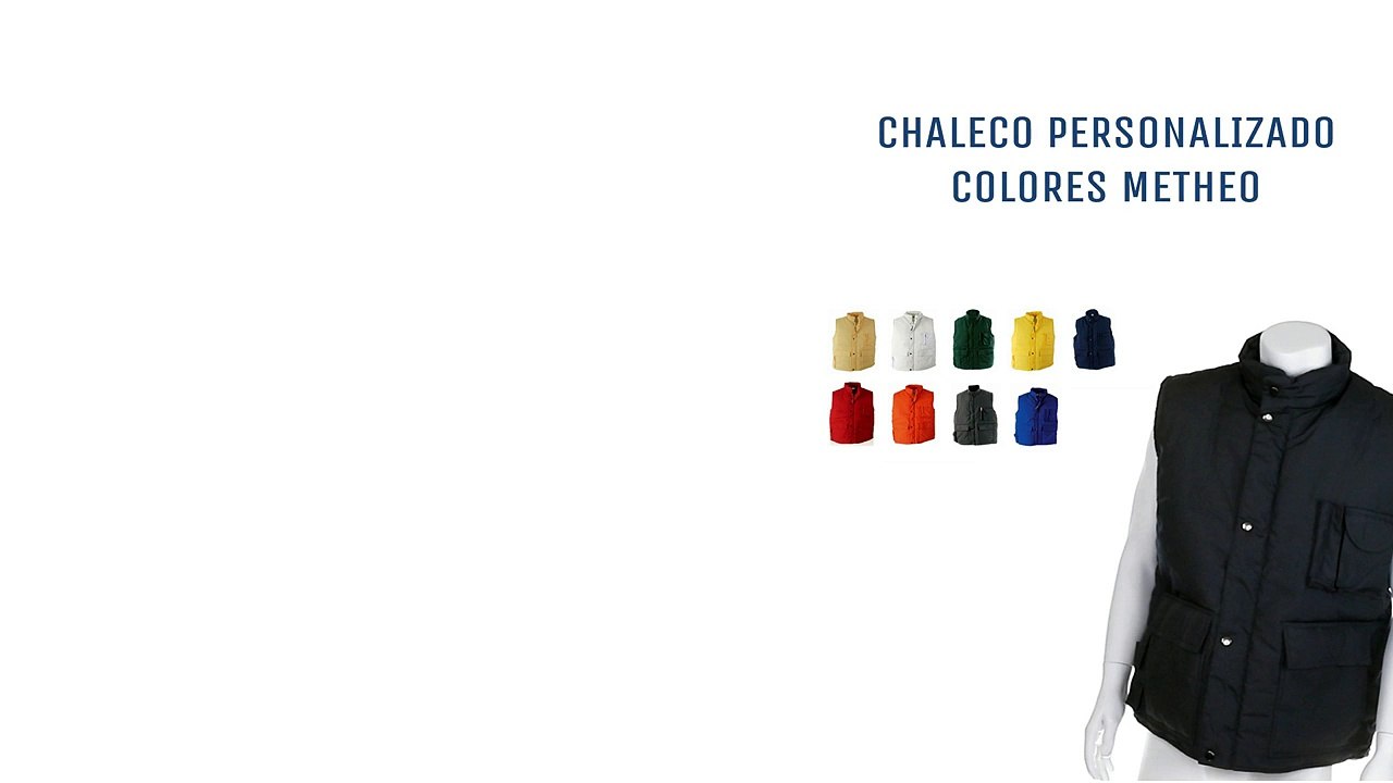 Chalecos personalizados - Chaleco personalizado Metheo