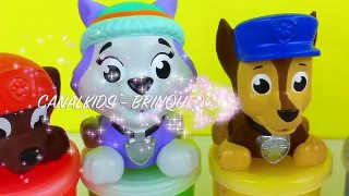 AMOEBA COPOS SURPRESAS COM VARIOS BRINQUEDOS SURPRESAS PATRULHA CANINA PEPPA PIG COMPILATION