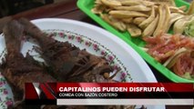 Capitalinos pueden disfrutar comida con sazón costero