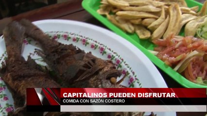Capitalinos pueden disfrutar comida con sazón costero