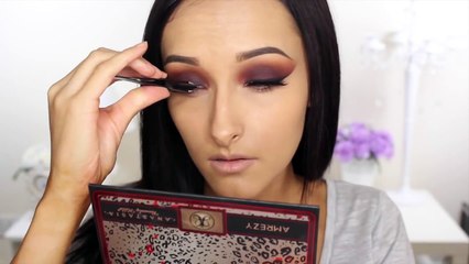 Deep Plum Smokey Eye ♥ Amrezy Palette Makeup Tutorial