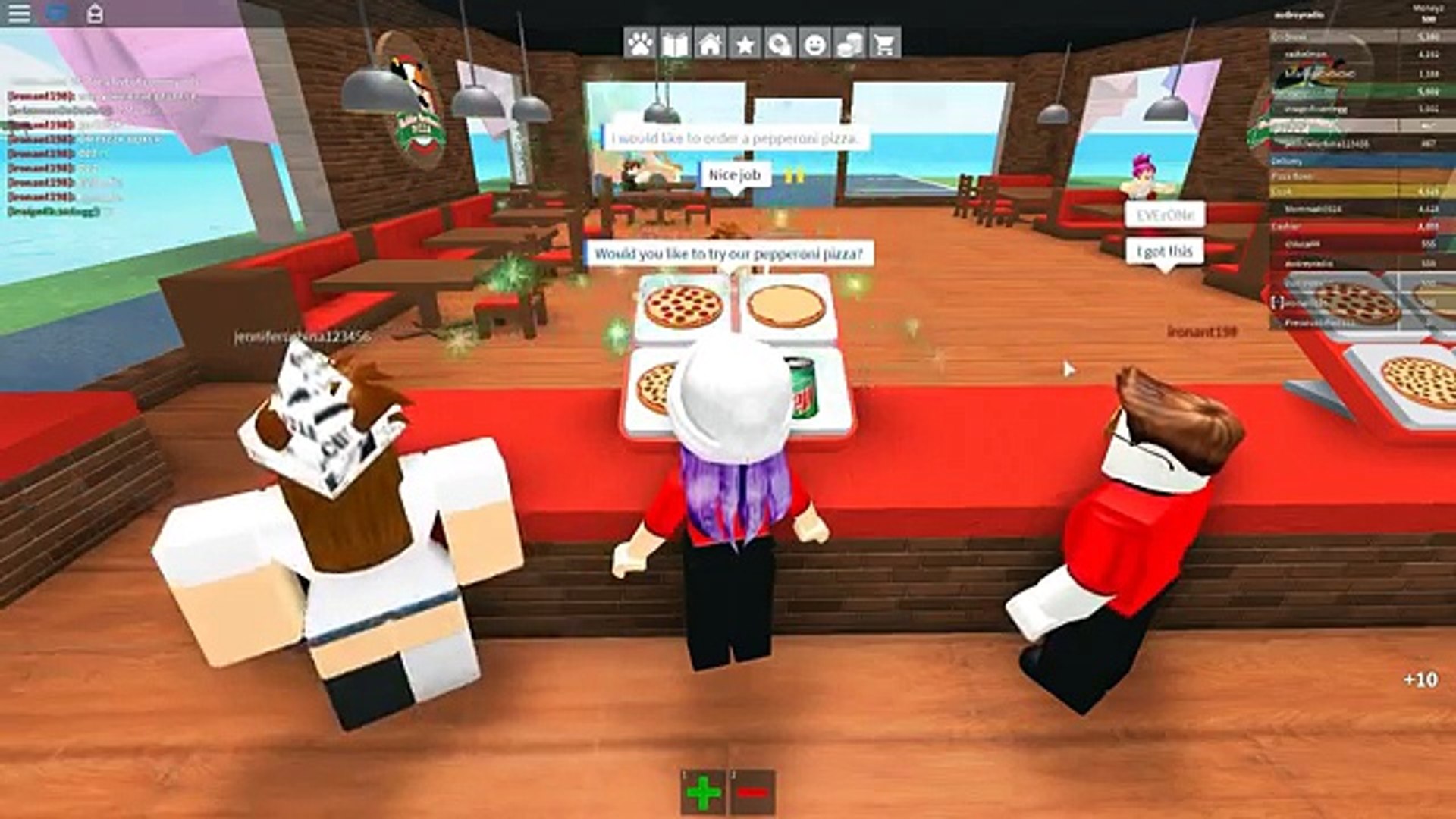Roblox Work At A Pizza Place Roleplay Radiojh Games Video Dailymotion - games roblox rokadia rp