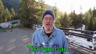 Tiedyeman Visits The Middle Fork Of The Stanislas River