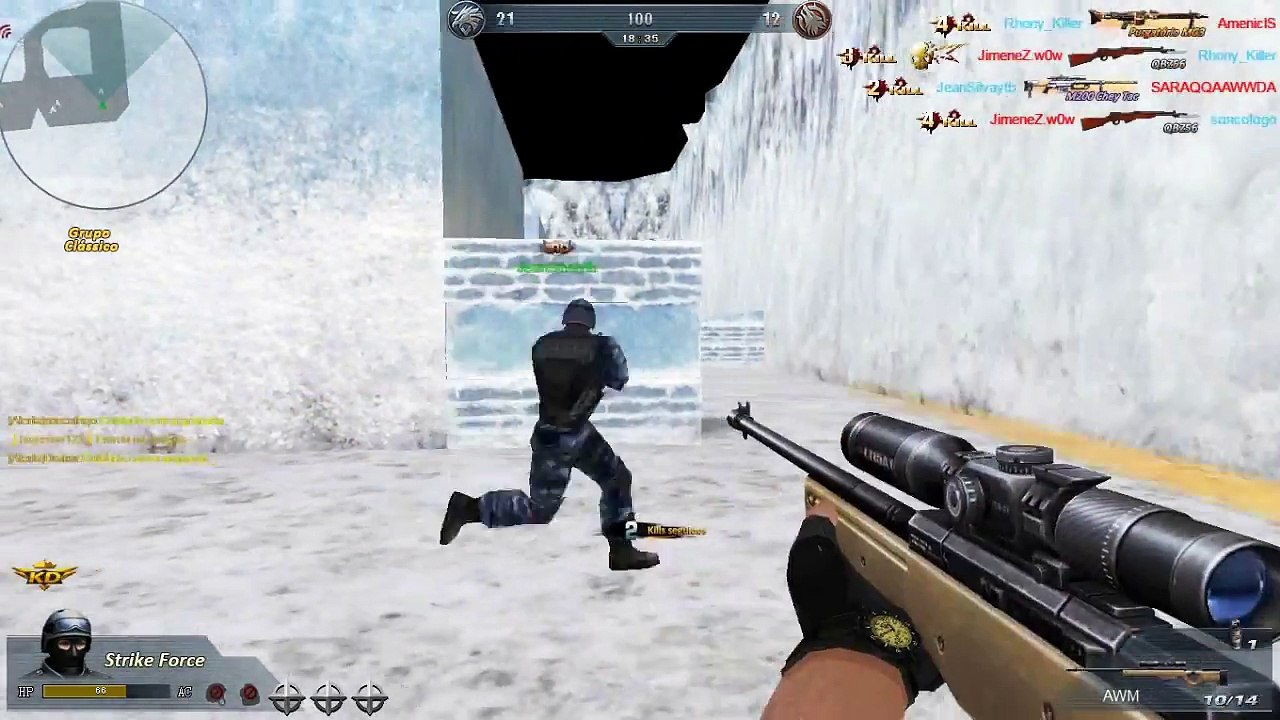modo equipe - AWM - blood strike