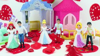 Learn how to make Wedding Play Doh Dresses for Disney Princess Magic Clip Dolls