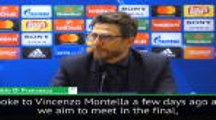 Di Francesco hopes Roma meet Sevilla in final to face friend Montella