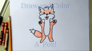 How To Draw a Fox! #1 What does the Fox Say? Nevermind! Foxes are EASY to Draw!
