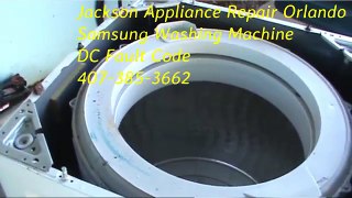 Samsung Washing Machine Fault Code DC How to fix the DC Code