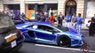 The Arab Supercars invasion In London ( Aventador & Huayra & bugatti & 918 And More) 2016