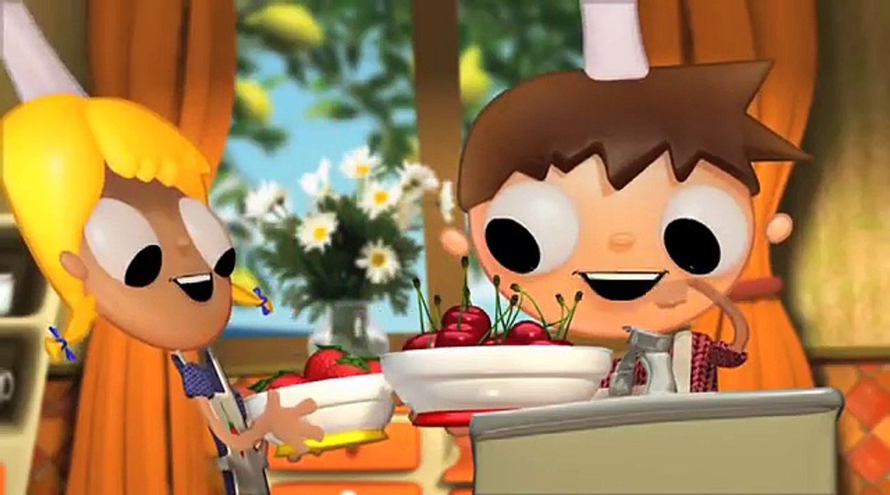 Telmo y Tula - Pequeños Cocineros (52x7) - macedonia de frutas