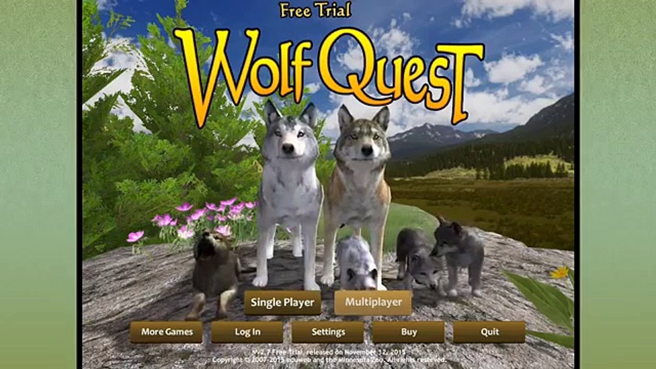 New Wolf Quest Game Demo!!