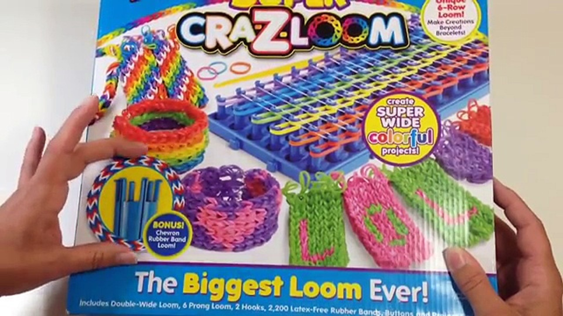Super Cra-Z-Loom Unboxing and Review by Crafty Ladybug - video Dailymotion