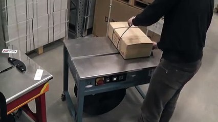 Máy đóng đai bán tự động khung inox TP-201CES