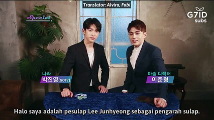 180212 Magic School Special Card Printing Magic - Jinyoung