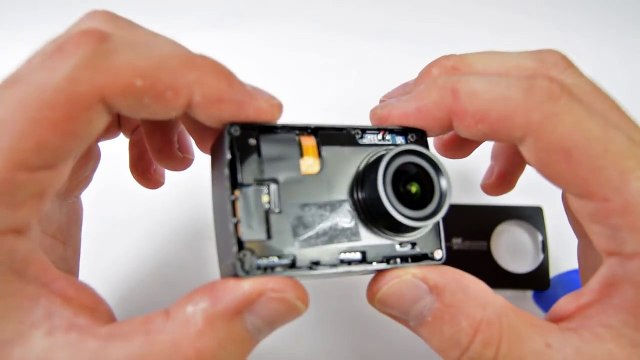 Disassembly of Xiaomi Yi 4K Action Camera 2 - First complete Teardown, Parts View