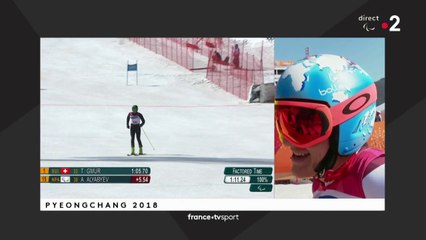 Slalom Géant Hommes / Bauchet : "Engager sur la 2e manche, être conquérant" - Jeux Paralympiques