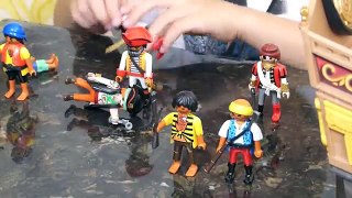 Playmobil Pirate Ship #5135 Demo by 6 Year Old Lawton Denis