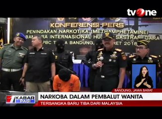 Penyelundupan Narkoba di Dalam Pembalut Wanita