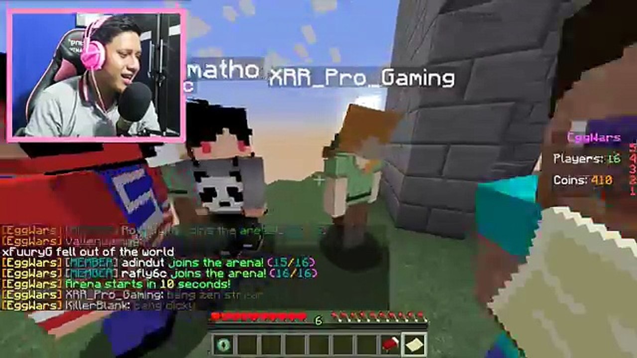 BERPERANG BERSAMA PAK ZENMATHO ! - MINECRAFT EGG WARS INDONESIA