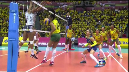 Brasil x USA no Grand Prix de Volley
