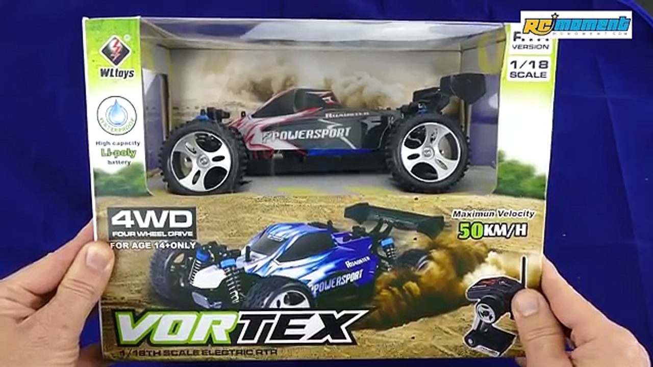WLTOYS A959 Vortex 1/18 2.4G 4WD Electric RC Car Off-Road Buggy - Full Review
