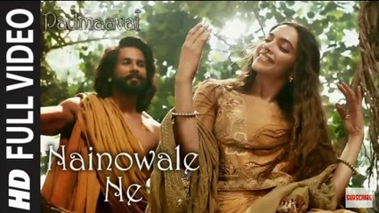 Nainowale Ne Full Video Song | Padmaavat | Deepika Padukone | Shahid Kapoor | Ranveer Singh