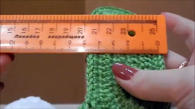 №12. Пинетки крючком Зеленые от Ербягиной Светланы(мк)