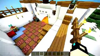 Minecraft: Advanced Snow/Ice Redstone Castle Tutorial Xbox/PE/PC/PS3/PS4