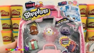 ШОПКИНС Сезон 4 Гигантское Яйцо Плей До Miss Pressy SHOPKINS Season 4 GIANT Play Doh Surprise Egg