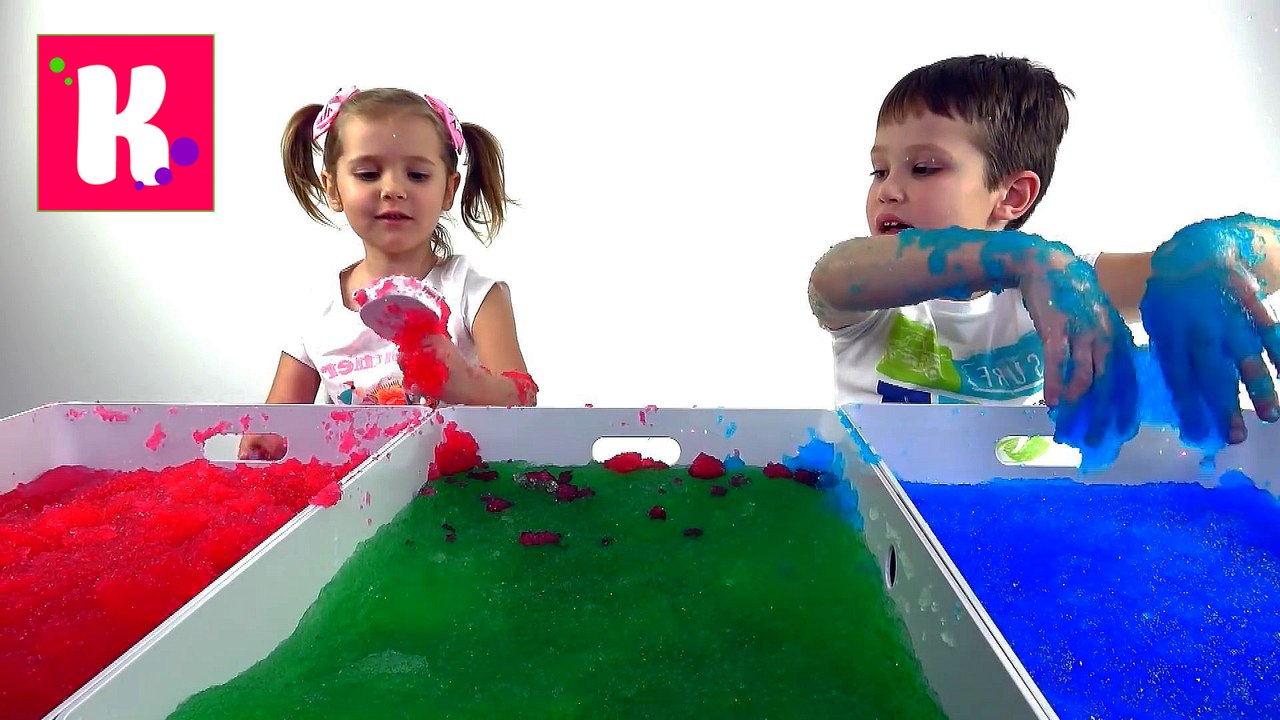 Дети САМИ сняли НОВЫЙ ЧЕЛЛЕНДЖ Джелли баф Ищем личные вещи ⁄ Катя и Макс сюрпризы игрушки в Jelly Baff новое видео 2018