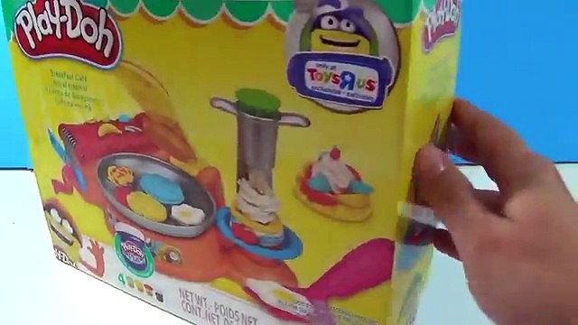 Play Doh Flip n Serve Breakfast Waffles Pancakes Bacon Whip Cream Play Dough Cocina para Desayuno