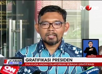 Dua Kuda Gratifikasi untuk Jokowi Dititipkan ke Istana